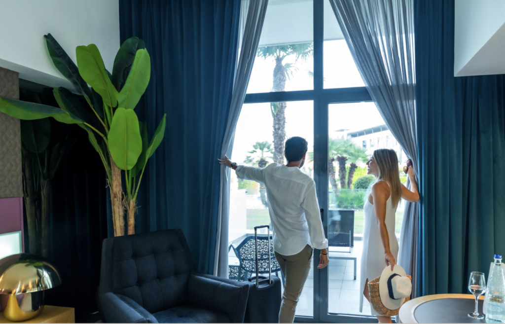 cortinas para hotelería